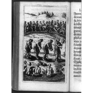   procession,medicine man,turtle,Canada,New France,1619