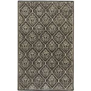   Candice Olsen Can 1912 5 x 8 Chocolate / Ivory   Area Rug: Furniture