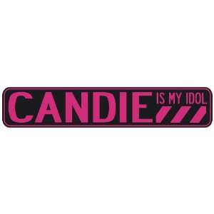  CANDIE IS MY IDOL  STREET SIGN