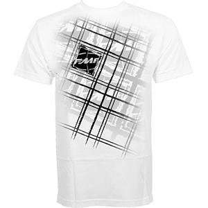  FMF Apparel Stroked T Shirt   Small/White: Automotive