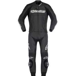   CARVER 2 PC LEATHER RACING STREET SUIT BLACK 60 EUR: Automotive