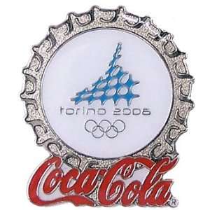  Torino Olympics / Coca Cola Bottle Cap Pin: Sports 