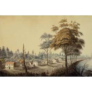   Canvas Art York capital of Upper Canada:  Home & Kitchen