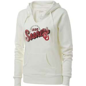  Sooners Womens White Old Guard Hooded Sweatshirt: Sports & Outdoors