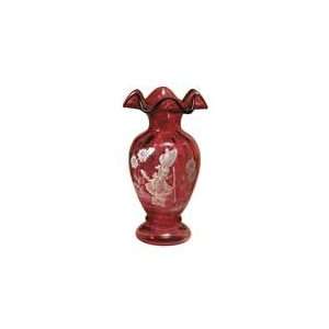  Mary Gregory Collection 2004 Cranberry Vase Everything 