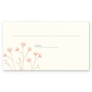  Stowe Letterpress Table Card Wedding Accessories: Health 