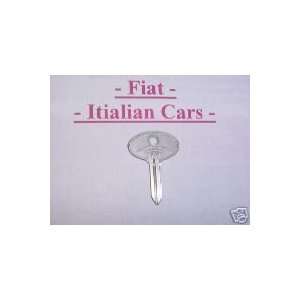  Fiat Italian Autos Key Blank: Everything Else