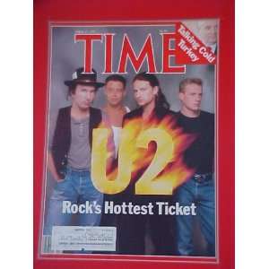  U2 Rocks Hottest April 27 1987 Time Magazine Fabulous Beautiful 
