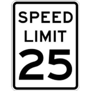 25 MPH SPEED LIMIT Signs   12x18: Home Improvement