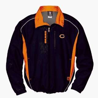    Chicago Bears NFL Safety Blitz Full Zip Jacket: Sports & Outdoors