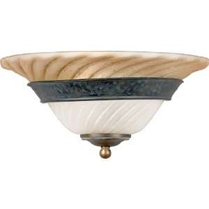   with Twisted Amber Scavo Glass Shade, Stonehedge: Home Improvement