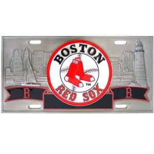  Hammer Head License Plate   Boston Red Sox: Automotive