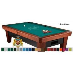 Simonis 860 Blue Green Pool Table Cloth Felt:  Sports 