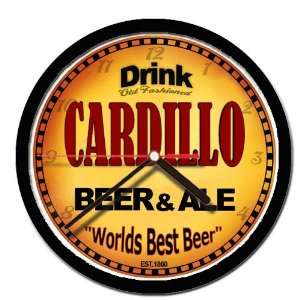  CARDILLO beer and ale cerveza wall clock: Everything Else