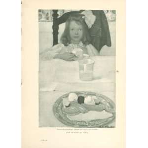   1904 Print The Princess At Table by Sarah S Stilwell: Everything Else