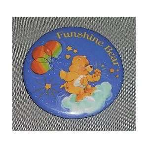  Care Bears Funshine Bear Button Pin: Toys & Games