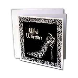  Stiletto Pump and Bling   Greeting Cards 6 Greeting Cards with