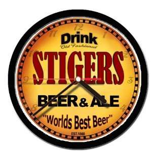  STIGERS beer and ale cerveza wall clock: Everything Else