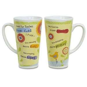  Just for Today Large Java Mug: Home & Kitchen