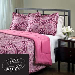 Steve Madden Twin Comforter Set Marilyn Includes Sham