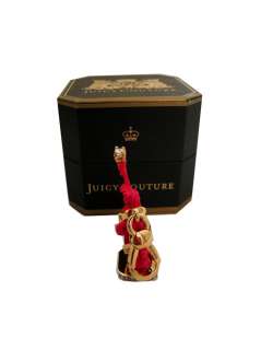 NEW! Juicy Couture New York Statue Of Liberty Crystal Charm Gold 