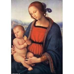 Hand Made Oil Reproduction   Pietro Perugino   32 x 46 inches 