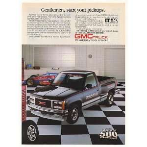   GMC Sierra Sportside Official Indy 500 Truck Print Ad: Home & Kitchen