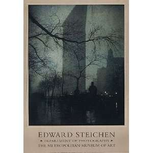  Flatiron Building (Met.) by Edward Steichen. Size 21.50 X 