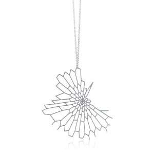    Nervous System Radiolaria Stainless Steel Pendant Jewelry