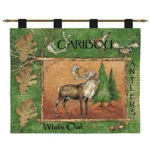  Caribou Wildlife Lodge Tapestry Wall Hanging