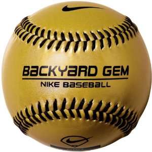  NIKE Baseball Backyard Gem GOLD/BLACK OFFICIAL SIZE 