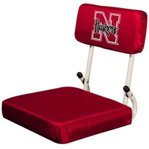 Nebraska Hard Back Stadium Seat Cushion  