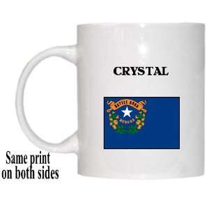  US State Flag   CRYSTAL, Nevada (NV) Mug 