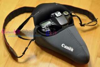 Neoprene Pocket Cushion DSLR Camera Bag Canon 5D, 7D  
