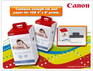 Canon Color Ink/Paper Set KP 108IN x2 Pack KP108 #O041  