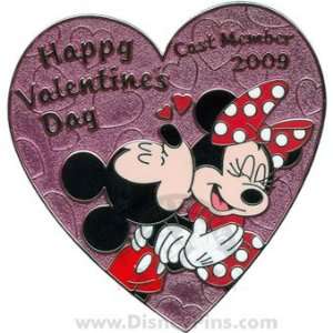  Disney Trading Pins   Cast Member   Happy Valentines DAY 