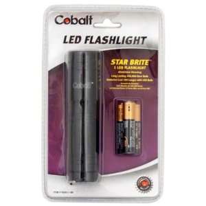   Cobalt Black Finish Star Brite LED Flashlight Case Pack 12 Automotive