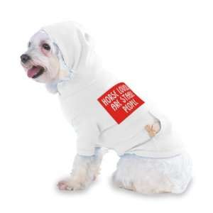   PEOPLE Hooded (Hoody) T Shirt with pocket for your Dog or Cat LARGE