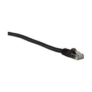  7 Black CAT5e Patch Cable   Snagless / Molded Bo 