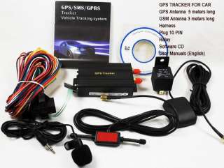 GSM GPRS GPS Tracker for Car Auto Vehicle Car alarm  
