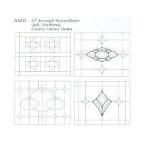  Stained Glass Pattern Assortment / Set of 24 Patterns 