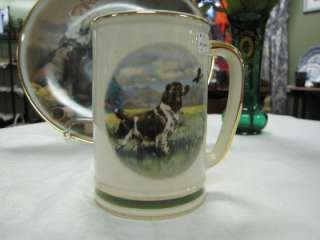 Hyalyn Art Pottery Springer Spaniel Mug  