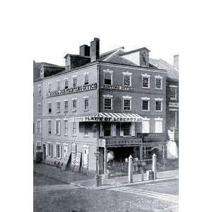  Vintage Art Liberty Printing Office, Philadelphia, PA 