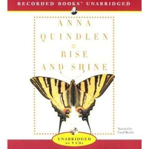  Rise and Shine [Audio CD] Anna Quindlen Books