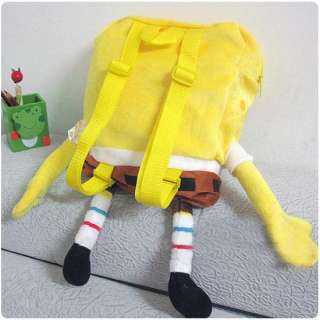 New SpongeBob SquarePants Figure Plush backpack School Backpack 