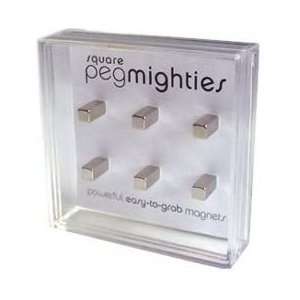  Square Peg Mighties Magnets 6 Pack