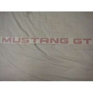  94 98 Ford MustangMustang GT Racing Decal Sticker (New 