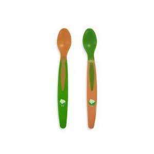  Feeding Spoons 2 Pack Green Sprouts Baby