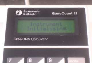 Pharmacia GeneQuant II Spectrophotometer Gene Quant RNA  