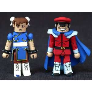   Street Fighter Minimates Series 1   Chun Li vs. M. Bison Toys & Games